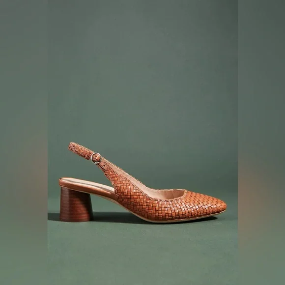 Loeffler Randall Martine Woven Slingback Heels Size 6 - Picture 1 of 7